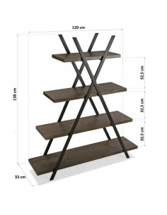 Regal Vilem Holz (33 X 138... 2