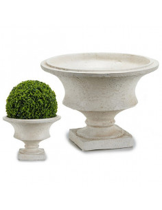 Blumentopf Creme Harz (31 x...