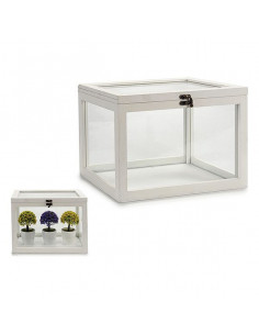 Invernadero Blanco Madera...