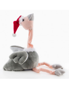 Avestruz Navideño con...