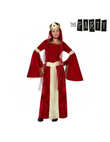 Disfraz para Niños Dama medieval Rojo