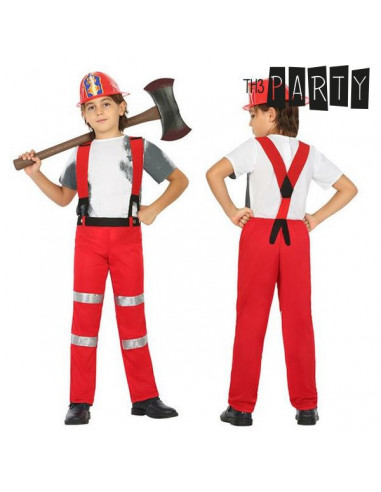 Disfraz para Niños Bombero (2 Pcs)