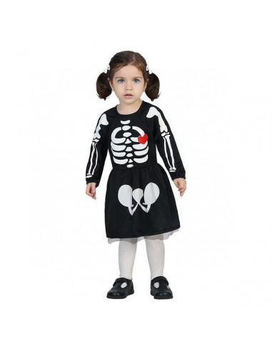 Disfraz para Bebés Esqueleto (24 Meses)