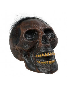 Calavera Voo Doo Marrón