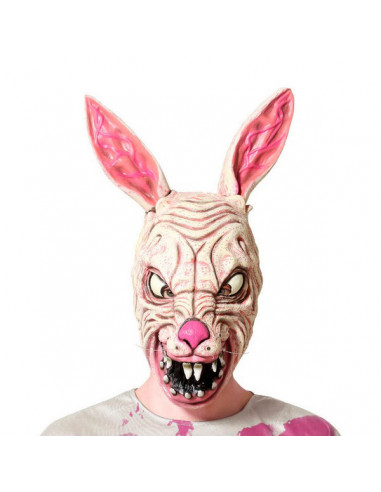 Máscara Halloween Conejo Látex