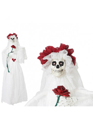 Esqueleto Colgante Halloween Novia...