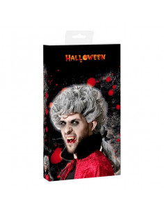 Peluca para Halloween Gris 2