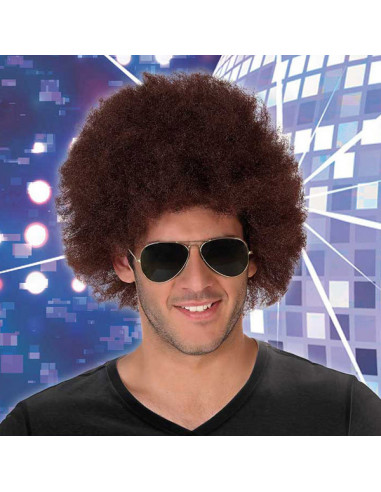 Perücke mit lockigem Haar Afro...