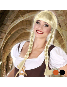 Peluca con Trenzas 116812