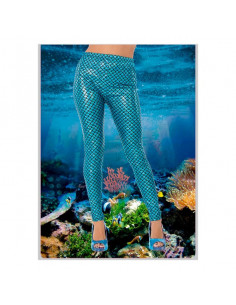 Leggings Blau 2