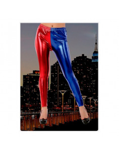 Leggings Rot Blau 2