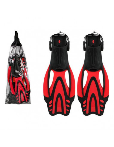 Aletas de Snorkel Rojo 119261 (Talla...