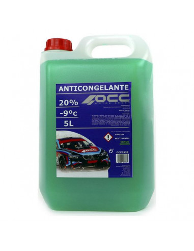 Anticongelante OCC3538 20% Verde (5 L)