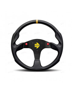 Rennsport-Lenkrad Momo Schwarz