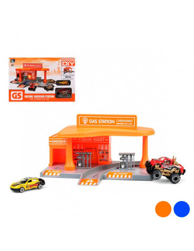 Playset de Vehículos Racing Gas...