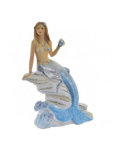 Deko-Figur DKD Home Decor Sirene Harz...