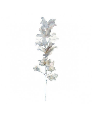 Flor Decorativa DKD Home Decor Blanco...