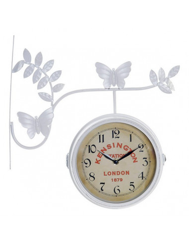 Reloj de Pared DKD Home Decor Blanco...