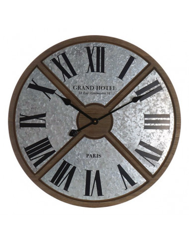 Reloj de Pared DKD Home Decor Gris...