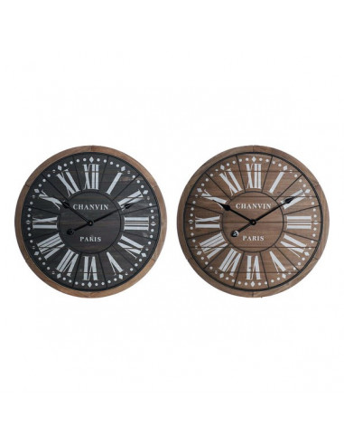 Reloj de Pared DKD Home Decor Negro...