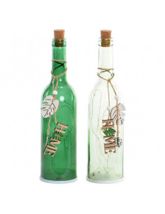 Flasche LED Dekodonia Holz...