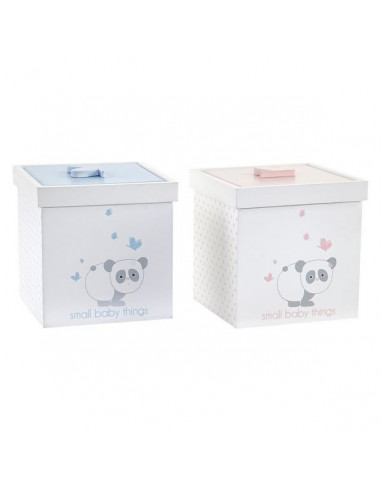 Caja Decorativa Infantil Panda Madera...