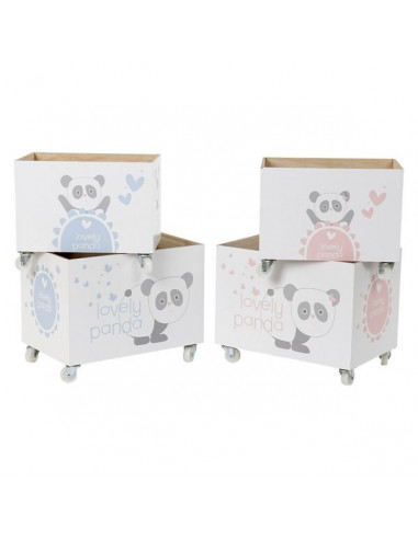 Dekorative Box Für Kinder Blau Holz...