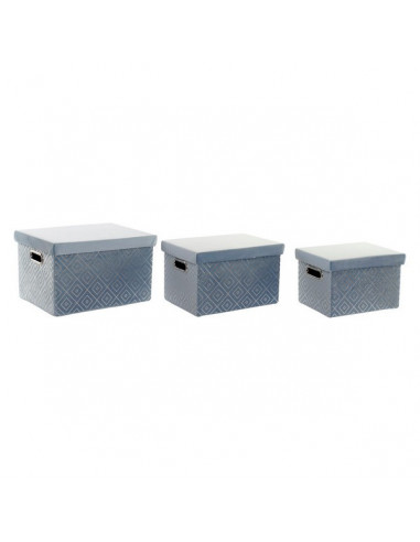 Caja Decorativa Dekodonia Rombos (3 pcs)