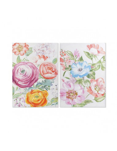 Bild DKD Home Decor Blomster Bunt...