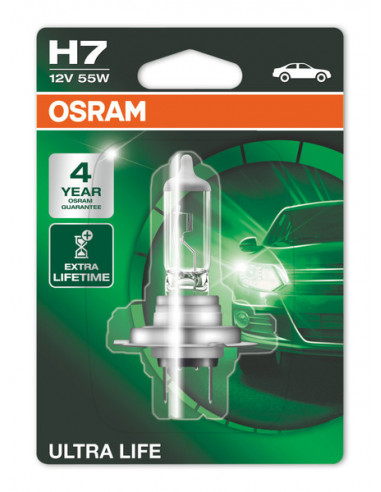 Autoglühbirne Osram 64210ULT-01B H7...