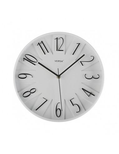 Reloj de Pared (Ø 30 cm) Plástico (4...