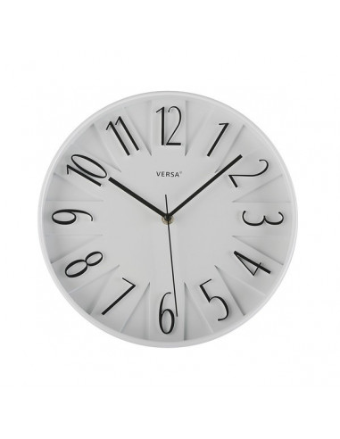 Wanduhr (Ø 30 cm) Kunststoff (4 x 30...