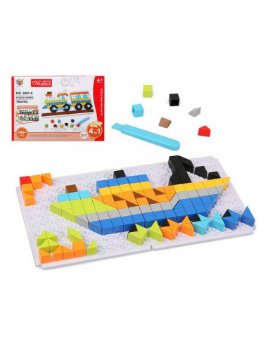 Puzzle Diy Traffic 6 In 1 118025 (248...