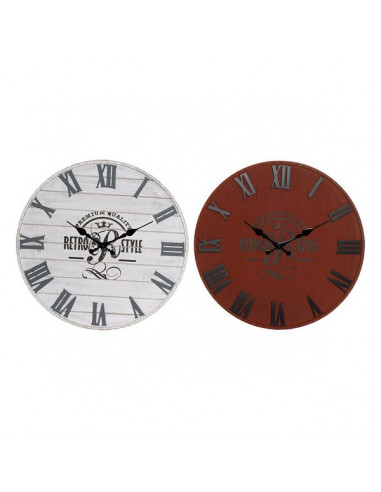 Reloj de Pared DKD Home Decor Madera...