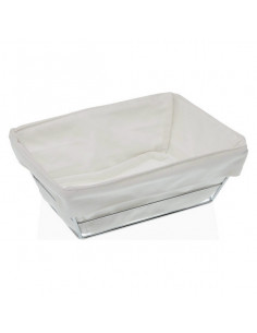 Panera Metal Textil Blanco