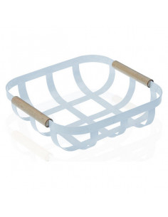 Obstschale Holz Aluminium...