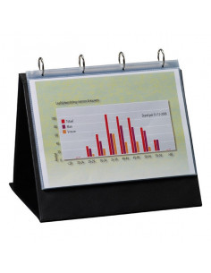 Portadocumentos Luxe 4-ring...