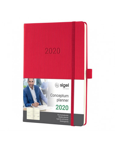 Agenda 2020 Conceptum C2064 Rojo...