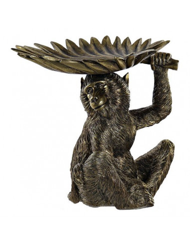 Deko-Figur DKD Home Decor Harz Affe...