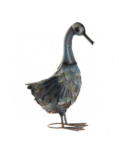 Deko-Figur DKD Home Decor Metall Ente...