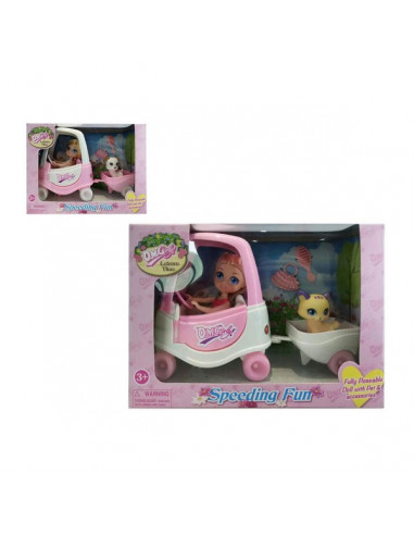 Muñeca con Mascota Speeding Fun 110760