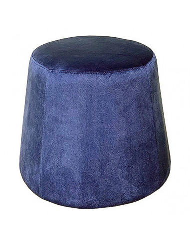 Puff Velvet Azul (44 x 44 x 35 cm)