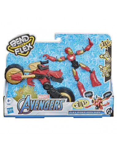 Figura The Avengers Iron Man Motocicleta