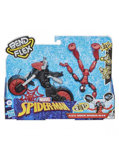 Spiderman Hasbro Motocicleta
