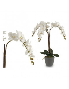 Blumentopf Grau weiß (44 x...