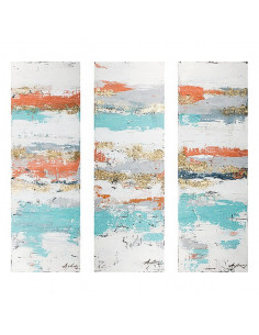 Cuadro Óleo Blan (3 pcs)