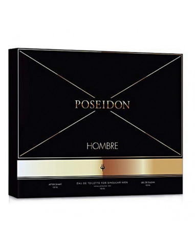 Set de Perfume Hombre Poseidon (3 pcs)