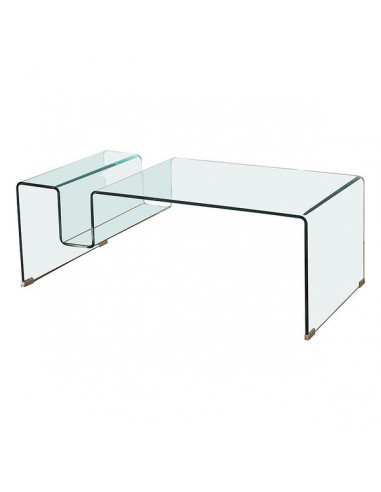 Couchtisch Gebogenes Glas (120 x 60 x...