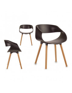 Silla de Comedor Gris (46 x...