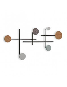 Perchero Madera Metal (23 x...